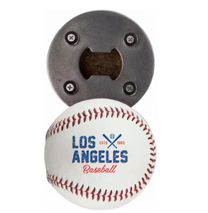 Abridor de Botellas Magnético de Cuero Genuino con Diseño de Béisbol, Novedoso Imán para Refrigerador, Regalo para Aficionados al Deporte, para <span class=keywords><strong>la</strong></span> Cueva del Hombre, Bar o Picnic - Product Image 5