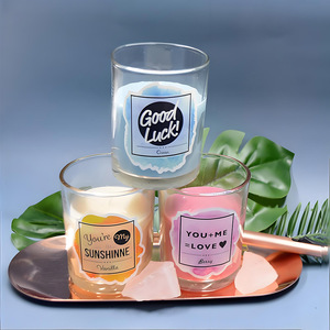 <span class=keywords><strong>Bougie</strong></span> parfumée en cire de soja naturelle dans un bocal en <span class=keywords><strong>verre</strong></span> <span class=keywords><strong>Grossiste</strong></span> LITBRIGHT Fabricant Parfum Parfum Maison Hôtel Bougies parfumées - Product Image 1