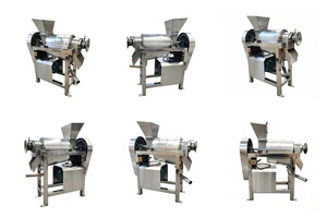 Extracteur de jus industriel à spirale pour pommes, oranges, raisins – sans épluchage, moteur en acier inoxydable 304, haute performance pour usines de transformation de fruits - Product Image 2