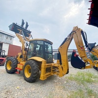 Chargeuse-pelleteuse neuve de haute qualité en excellent état, avec godet 6-en-1, type rétro-excavatrice JCB 4CX 3CX ZX45-35, à vendre