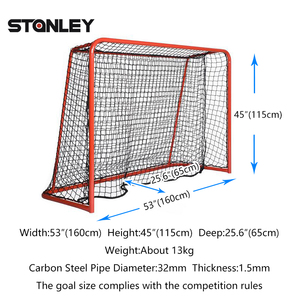 Gol de Aço para Unihockey e Floorball de Alta Qualidade para Competição e Treinamento, 160cmx115cm, Montado por Encaixe - Product Image 3