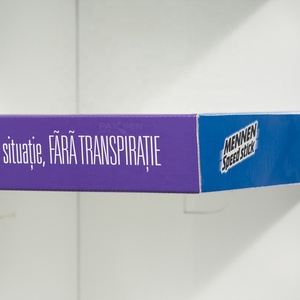 Expositor de Piso Plegable de Cartón Ecológico Impreso Personalizado de 4 Niveles para Speed Stick - Product Image 6