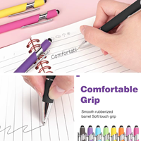 Nouveau design personnalisé de stylo à bille Bic en métal à encre noire de 1.0mm avec écran tactile