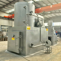 Incinérateur médical clinique hospitalier de grande capacité, incinérateur industriel de déchets solides municipaux, incinérateur de déchets plastiques, incinérateur de déchets d'aéroport.