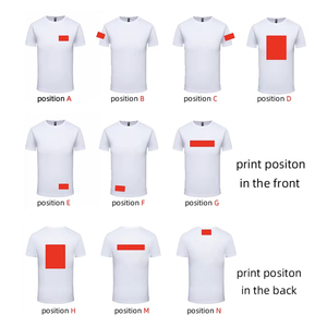 潮流品牌宽松版型基本款T恤重磅男女通用短袖简约纯棉休闲风格丝网印花纯色 - Product Image 4