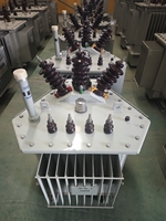 Transformateur de puissance immergé dans l'huile 6kV/10kV, petite taille et grande capacité, conception à noyau de fer tridimensionnel