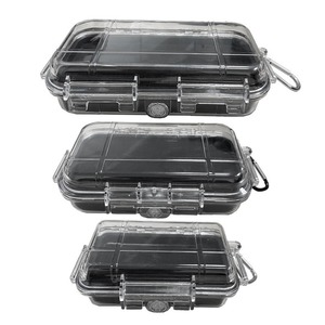 Transparent Outdoor Waterproof <b>Storage</b> <b>Box</b> With Sponge Cushion Shockproof Sealed Case For Travel And Outdoor Use - Product Image 4