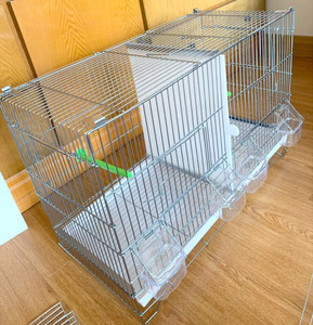 Yüksek kaliteli kuş kafesi Pet kafesleri taşıyıcılar büyük beyaz kuş üreme kafesi - Product Image 6