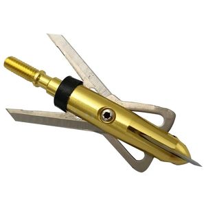Pontas de Caça Expansíveis de Alta Penetração para Caça de Alces, 2.5 Polegadas, 100Gr, Ouro 7075+ Aço Inoxidável Mecânico - Product Image 4