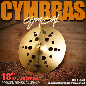 <span class=keywords><strong>Cymbales</strong></span> de percussion <span class=keywords><strong>chinoises</strong></span> PD 18 pouces Série universelle Ensemble en métal durable pour la pratique et les performances professionnelles - Product Image 2