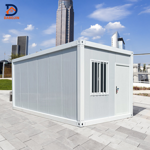 ภาชนะไม้สำเร็จรูปสำหรับวิลล่าโครงสร้างเหล็กแบบแยกส่วน20FT ทันสมัยสำหรับสวนโรงแรมรีสอร์ทการใช้งานกลางแจ้ง - Product Image 4