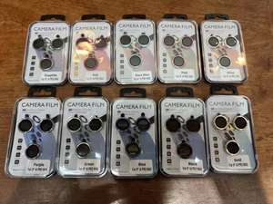 Protector de Lente de Cámara de Vidrio Templado 9H para Teléfono Móvil iPhone 17 15 Pro Max 14 Plus, Protector de Lente de Cámara de Fácil Instalación - Product Image 6