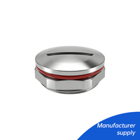Bouchon métallique étanche NPT1/2\" en acier inoxydable 304, bouchon à vis, bouchon aveugle