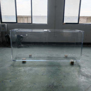 Aquarium en acrylique transparent sur mesure, design moderne, résistant aux UV, matériau de qualité alimentaire, 25W, tension universelle, garantie 10 ans - Product Image 2
