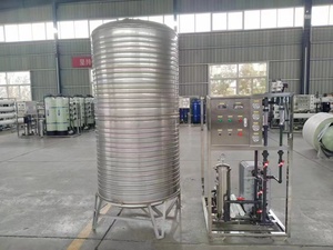 Voitures ligne de production d'antigel 5L bouteille 1000BPH purification de l'eau 500L/h purificateur d'eau filtre système d'osmose inverse machine - Product Image 2