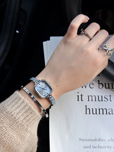 Scottie 9777 2025 Seasonal Citizen Movement Square Reloj de cuarzo de acero inoxidable-Reloj de moda de lujo para mujer - Product Image 5