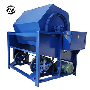 Barrel Polishing Machine Grinding Equipment Automatic Vibrating Metal Gravure Rotating Rotary Tumbler Drum Barrel Polishing Machine