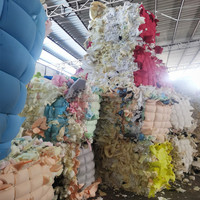 Déchets de mousse PU de haute qualité et à bas prix, recyclez les déchets d'éponge de mousse pour la fabrication de mousse rebondie