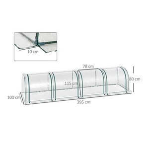 Serre de haute qualité Garden Grow Protect Plant Vegetable <span class=keywords><strong>Tunnel</strong></span> avec porte à glissière - Product Image 2