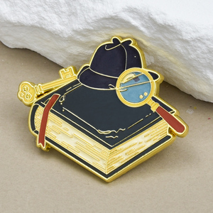 Épingles de revers personnalisées en métal émaillé, design gratuit, sur le thème de la fantasy, de la <span class=keywords><strong>romance</strong></span>, des déesses, des archers et des guerriers - Product Image 4