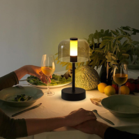 Lampe de table champignon sans fil colorée simple 4000 mAh, rechargeable, tactile, LED, intensité réglable, lumière décorative pour chambre à coucher