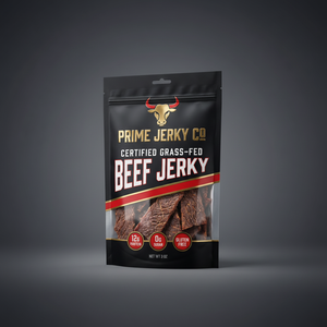 ถุงตั้งได้พร้อมซิปสำหรับเนื้อแดดเดียว (Beef Jerky) – ออกแบบตามสั่ง ถุงไมลาร์บรรจุอาหาร - Product Image 1