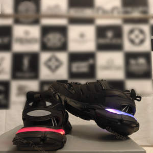 Chaussures de sport de luxe de marque originale Track 3.0 LED pour hommes, lacets Baleciagas, haute qualité, unisexe, printemps-hiver, décontractées, authentiques - Product Image 3