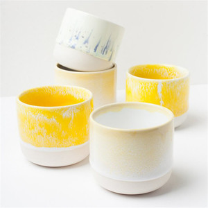 Vase de fleurs style fantaisie, mini <span class=keywords><strong>pot</strong></span> à bonsaï en céramique, accessoires de décoration d'intérieur et d'extérieur, bon marché, <span class=keywords><strong>design</strong></span> oem - Product Image 5