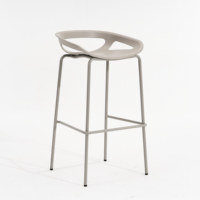 AH-8050-29 avec PP dos et la jambe en bois de haute qualité grand bar tabourets hauts