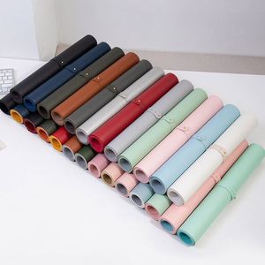 Full Color Custom Logo Pu Leather <b>Desk</b> <b>Large</b> Size Anti-Scratch Keyboard Laptop Waterproof Mat Gaming Mouse Pad - Product Image 5