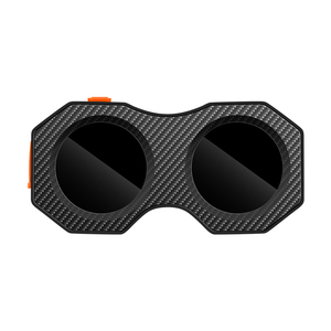 Feu arrière de vélo LED intelligent à double lentille, effet œil de démon, 82 modes, motifs personnalisables, contrô<span class=keywords><strong>le</strong></span> par application, lampe de sécurité pour <span class=keywords><strong>le</strong></span> cyclisme - Product Image 2