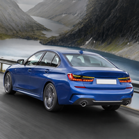 Ensemble de feux arrière à effet écailles de dragon modifiés pour BMW Série 3 G20 G22 G80 avec clignotants séquentiels