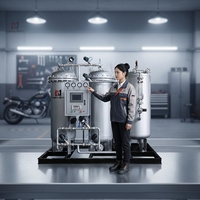 Générateur d'oxygène industriel PSA HIGHLIGHT neuf à prix d'usine, grande capacité, usage général, 220V/380V, moteur PLC, haute pureté, longue durée