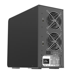 Boîtier de stockage <span class=keywords><strong>RAID</strong></span> <span class=keywords><strong>multi</strong></span>-baies en aluminium pour disques durs / SSD SAS / SATA 2,5 pouces / 3,5 pouces - Product Image 6