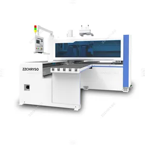 เครื่องเจาะ CNC หลายด้าน 6 ด้านงานไม้อัตโนมัติเครื่องจักรคว้านหลายเครื่องสําหรับแผงไม้อัดประตูตู้เฟอร์นิเจอร์