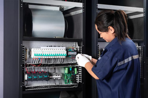 HVAC 40kw crac không khí-mát chính xác điều hò<span class=keywords><strong>a</strong></span> không khí trong trung tâm dữ liệu máy tính máy chủ nhiệt độ phòng làm mát hệ thống kiểm soát dòng chảy - Product Image 3