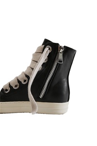 Stivaletti Invernali da <span class=keywords><strong>Donna</strong></span> in Ecopelle con Cerniera, <span class=keywords><strong>Sneakers</strong></span> Basse Casual, Stivali Leggeri Stile Hip Hop Streetwear - Product Image 5