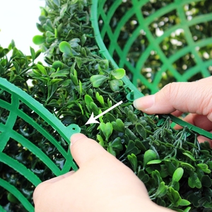 De plástico de planta verde hierba Artificial flores <span class=keywords><strong>a</strong></span> casa al aire libre o de interior decorativo de hierba - Product Image 6