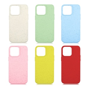 เคสโทรศัพท์มือถือรุ่นใหม่ สีสันสดใส ย่อยสลายได้ทางชีวภาพ สำหรับ iPhone 14 Series  ผลิตจากฟางข้าวสาลี เป็นมิตรกับสิ่งแวดล้อม สำหรับ iPhone 14 Pro - Product Image 2