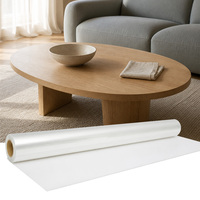 Film de protection transparent givré pour meubles, surface mate, pour la rénovation et la décoration de la maison et du bureau