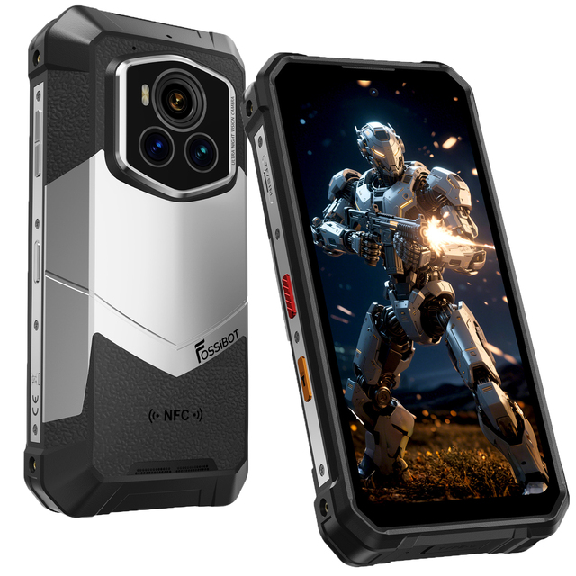 Fossibot 5G Professional Smartphone F107 Pro Rugged Grade IP68/69K Water-proof With 28000mAh Battery and 50m Full Night Vision