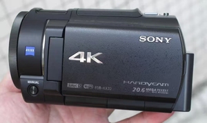 Top Sale Sonys FDR-AX30 10x-20x Optical Zoom 4K CMOS SD Video <strong>Camera</strong> with 3.0" Screen 8MP WIFI Support Nightshot - Product Image 5