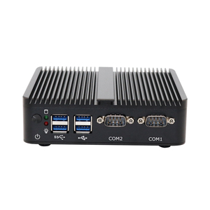 Cele-Ron J4125 <span class=keywords><strong>Pc</strong></span> sin ventilador Dual LAN Dual RS232 COM Puerto DDR4 <span class=keywords><strong>RAM</strong></span> M.2 NVME Mini <span class=keywords><strong>Pc</strong></span> Soporte Montado en la pared - Product Image 1