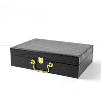Ensemble de bondage en cuir véritable de luxe, kit de jouets sexuels BDSM avec boîte cadeau, menottes, collier, fouet, plug anal, produits pour adultes pour couples