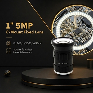 産業用光学機器 1インチ 5MP Cマウント固定レンズ マシンビジョンカメラ用 VT-LEM-CB-H1 - Product Image 1