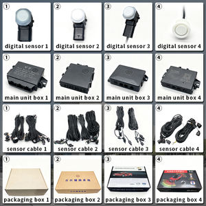 Système d'aide au stationnement pour voiture Hiace Commuter, capteurs de stationnement sans fil intelligents avant et arrière avec caméra, <span class=keywords><strong>radar</strong></span> de stationnement pour voiture - Product Image 5
