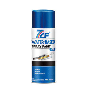 Pintura <span class=keywords><strong>en</strong></span> Aerosol Acrílica Ecológica de Base Acuosa de 400 ml <span class=keywords><strong>para</strong></span> Autos, Metal y Madera, Fabricante Chino 7CF - Product Image 1
