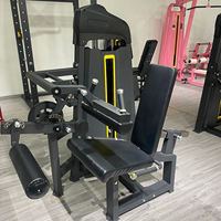 SK Best-seller Extension de jambe commerciale Leg Curl Machine Quadriceps assis réglable Équipement d'entraînement des ischio-jambiers pour la salle de sport