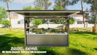 Offre Spéciale : Cuisine Extérieure Modulaire Direct Usine, Étanche, en Acier Inoxydable 304, Îlot BBQ Personnalisé avec Gril, Réfrigérateur et Évier