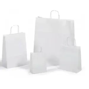 Busta in Carta con Manico Intrecciato - Product Image 1